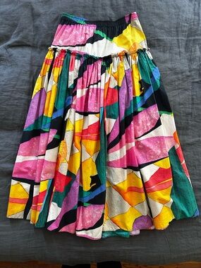 Mara Hoffman - Organic Cotton Alejandra Midi Skirt - Size Small